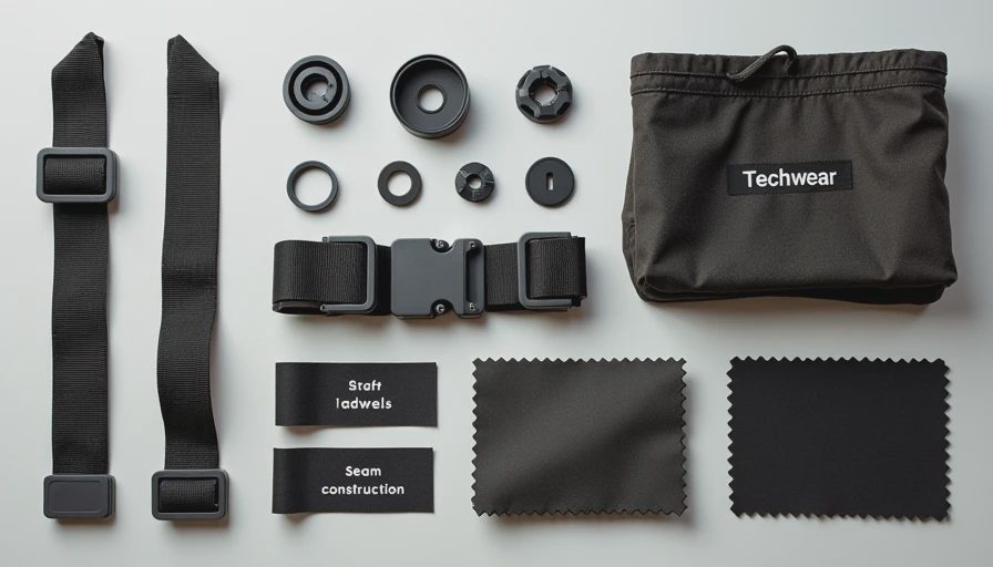 Breaking down systems thinking in construction Disassembled techwear components comparison