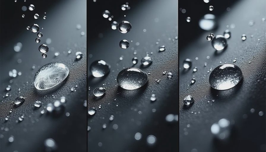Membrane performance degradation over washes Water beading performance across multiple wash cycles
