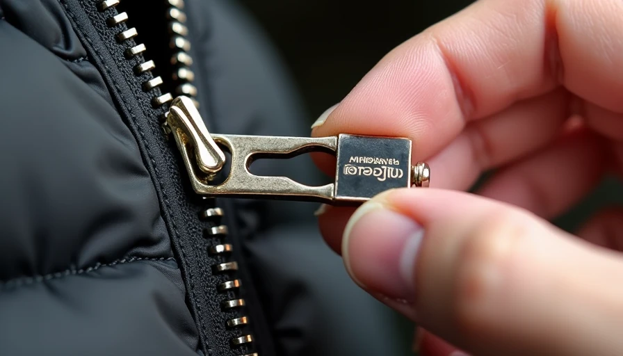 Authentic Acronym Riri zipper and puller inspection