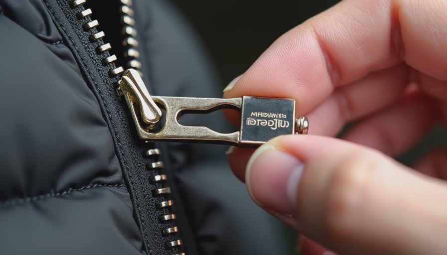 Zipper hardware legit check Authentic Acronym Riri zipper and puller inspection