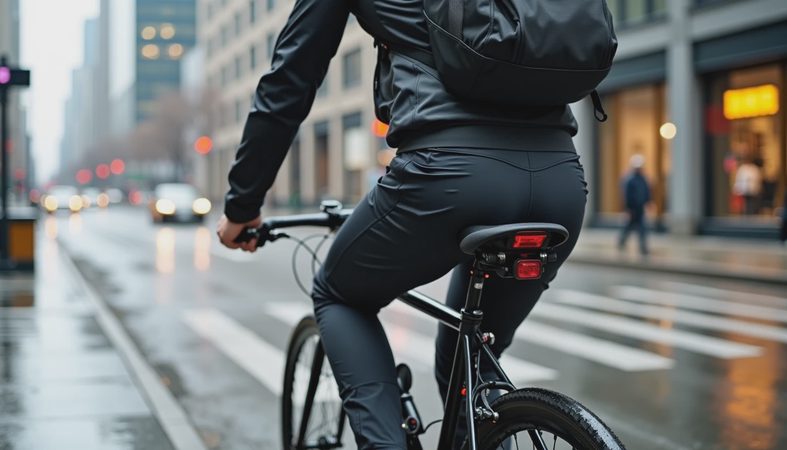 Do techwear pants actually solve bike-chain and mobility issues, or is that overstated?