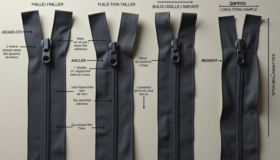 Empirical evidence from extended durability testing Long-term zipper failure analysis and success cases