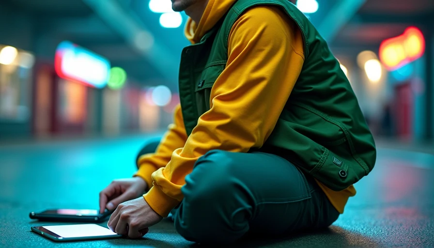 Visual context for techwear layering system